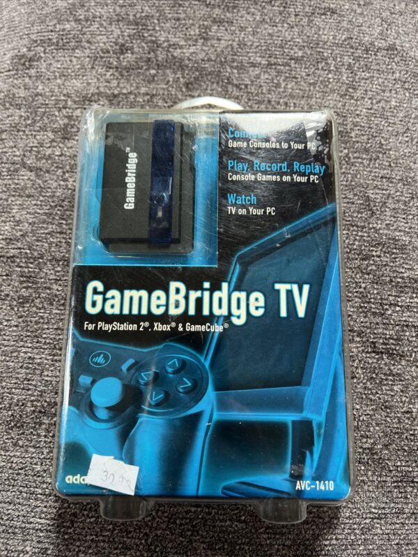 2L Adaptec Gamebridge TV AVC-1410 Playstation 2,  Xbox & Gamecube AVC-1410CS Kit