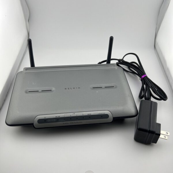 4C Belkin Wireless G Router F5D7230-4 4 LAN Ports Version 1112