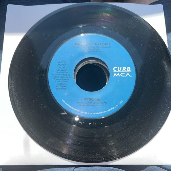 Wynonna "Heaven Help My Heart" 45 Vg+ Tested Jukebox