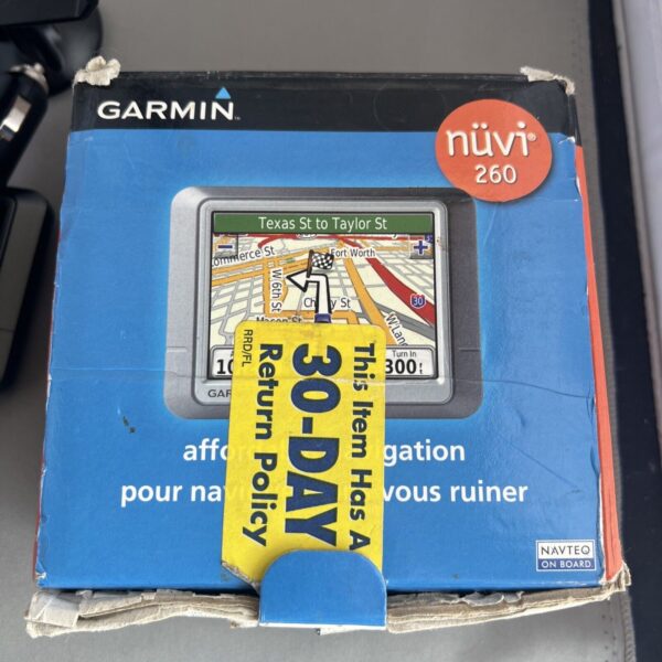 1J Garmin Nuvi 260 GPS 2008 Maps 3.5" Display - 17T286445