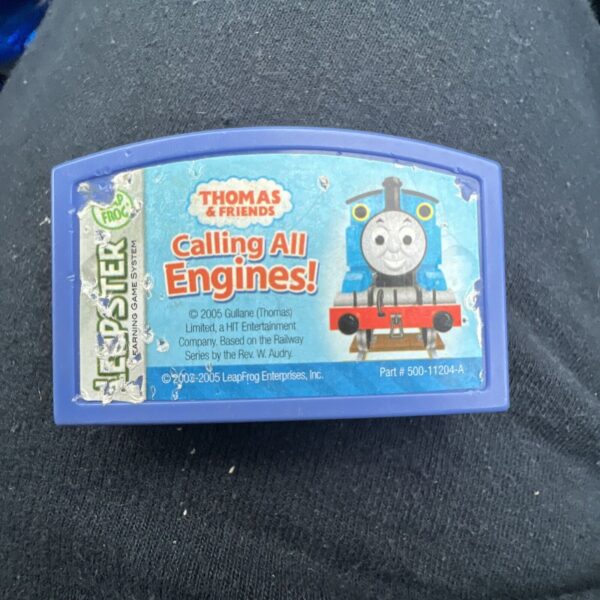 Leapster Thomas and Friends Calling All Engines Game Cartridge leapfrog leap