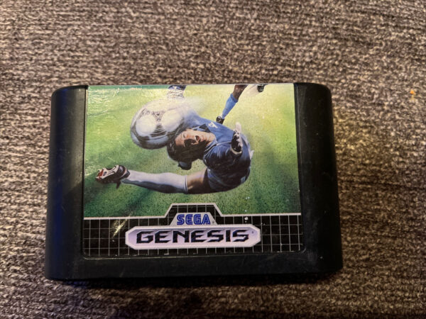 World Championship Soccer Sega Genesis Video Game Cart