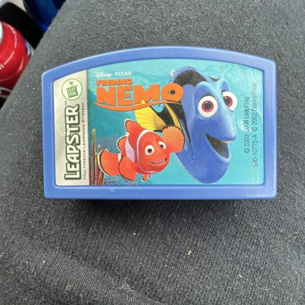 Leap Frog Leapster 2 L max Learning Game Disney Finding Nemo Cartridge Only