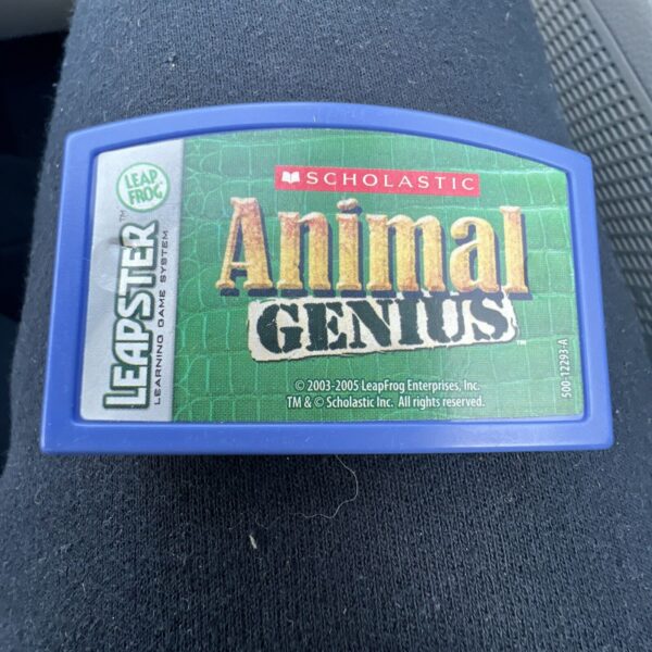 LEAP FROG LEAPSTER ANIMAL GENIUS CARTRIDGE 2009