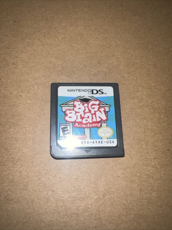 Big Brain Academy (Nintendo DS, 2006) Cartridge Only