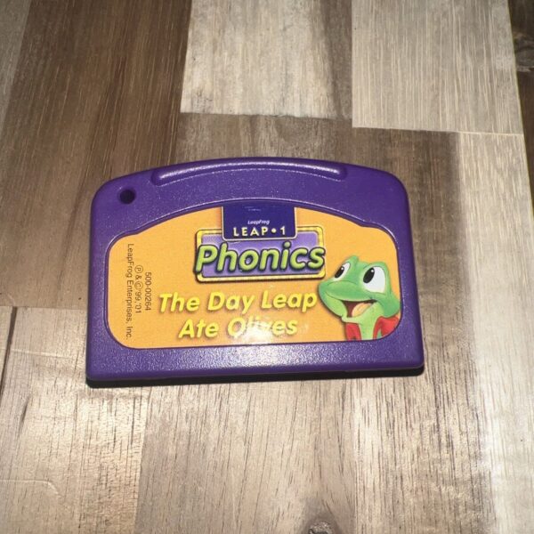 Leapfrog Leap 1  Phonics - The Day Leap ate Olives - Cartridge only (G41)