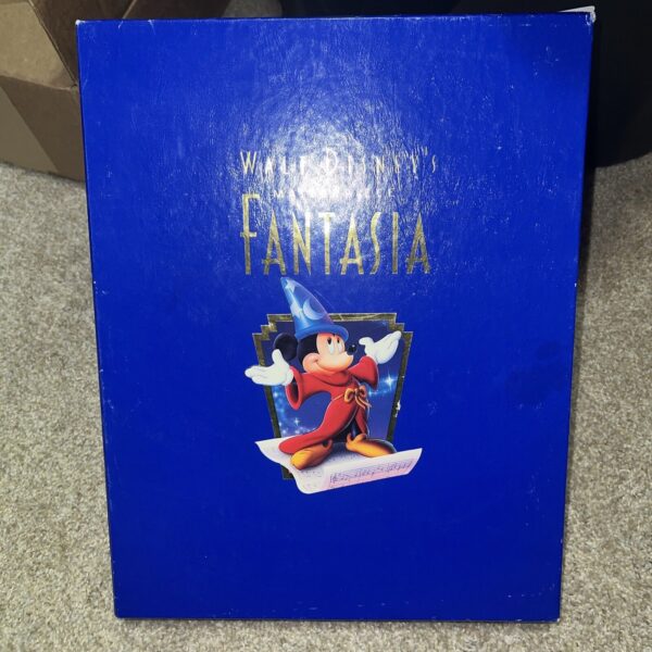 2L Walt Disney Masterpiece Fantasia Limited Commemorative Edition VHS CD 1991