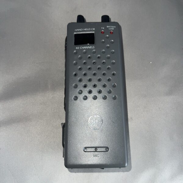 1H GENERAL ELECTRIC / GE 3-5980A HANDHELD 40 CHANNEL CB RADIO W/ out ANTENNA