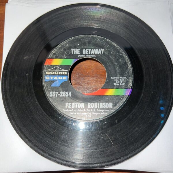 FENTON ROBINSON: the getaway / leave you in the arms of your other man 7" Single