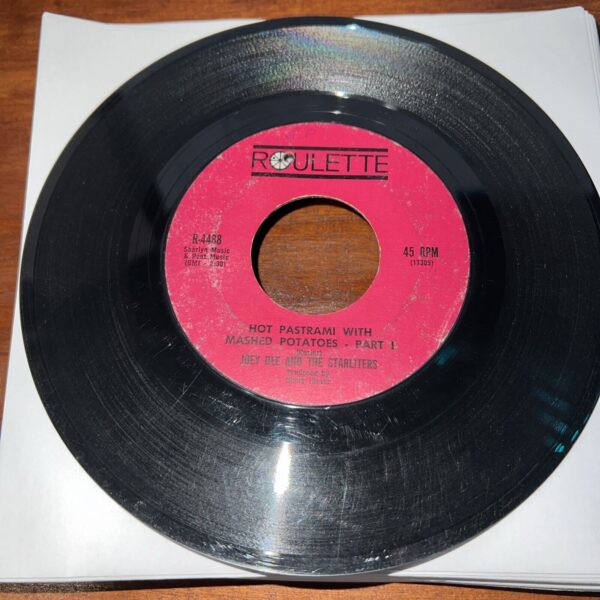 Joey Dee - Hot Pastrami With Mashed Potatoes - Roulette  45RPM 7?Single R-4488