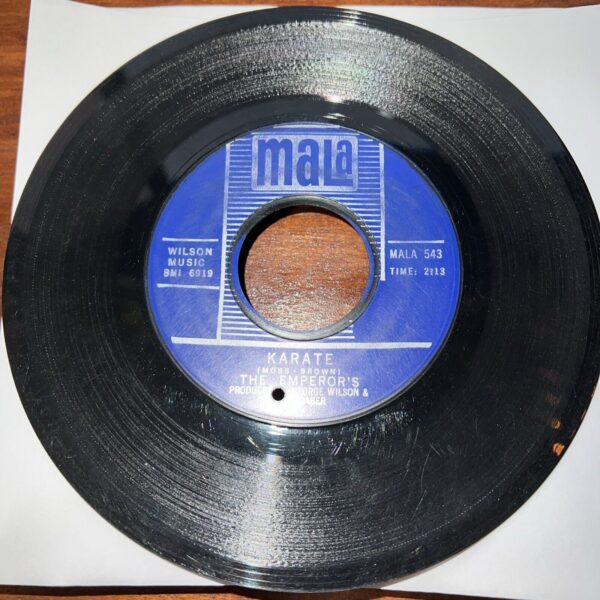 Hear! Northern Soul NM! 45 The Emperor'S - Karate / Ive Got To Have Her On Mala