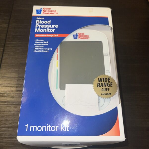 1H Good Neighbor Pharmacy Automatic Blood Pressure Monitor 90-553